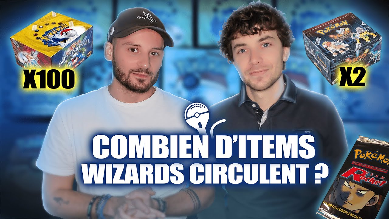 ITV Pokémon - La population et prix des items Wizards en 2024 !