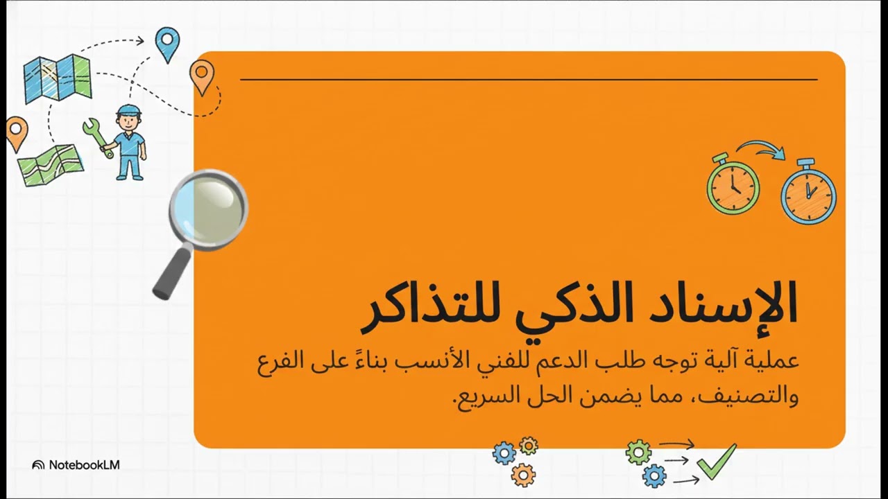 نظام  تذاكر الدعم التقني  قصة نجاح