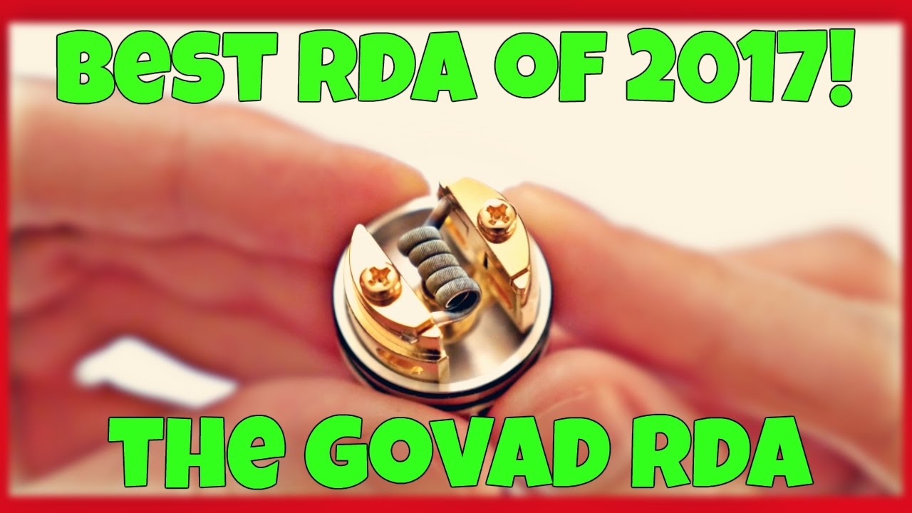 BEST RDA Of 2017! The GOVAD By Vandy Vape! Giving Away 5 Units!