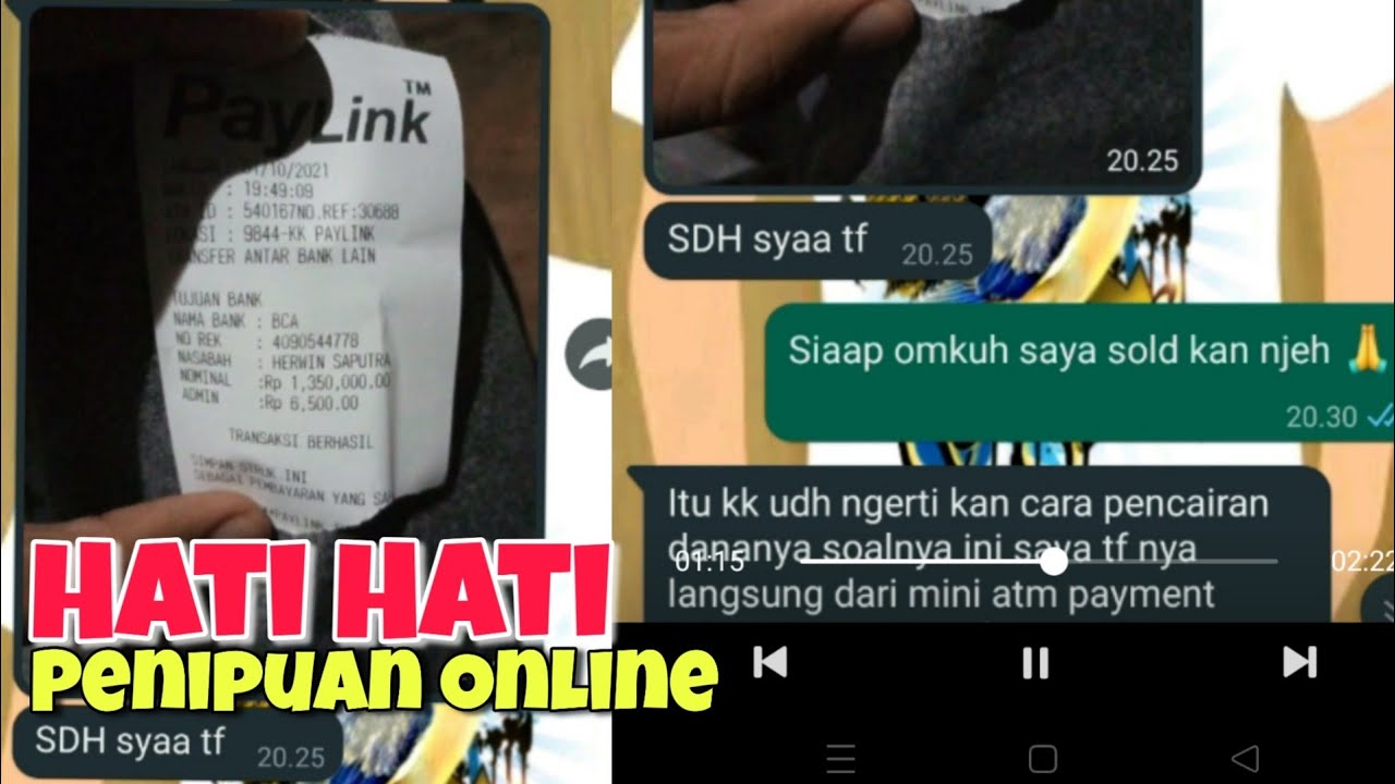 Hati Hati Penipuan !!!!