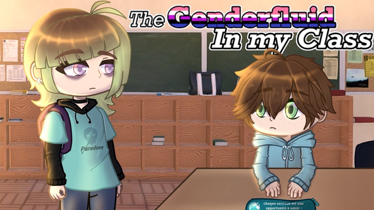 The Genderfluid In My Class : Épisode 1 ; Nouvel élève // Gacha série fr🇫🇷 doublée par Nao Studio