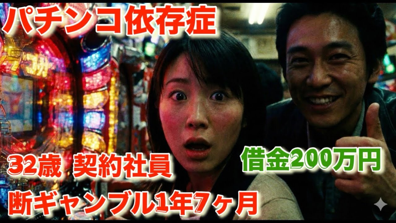 【ギャンブル依存症体験談】「借金200万円」32歳・女性　契約社員　断ギャンブル歴1年7ヶ月
