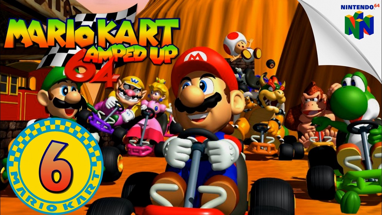 Mario Kart 64 Amped Up [100%] - Part 6 - Rennen im K.O.-Modus [German]