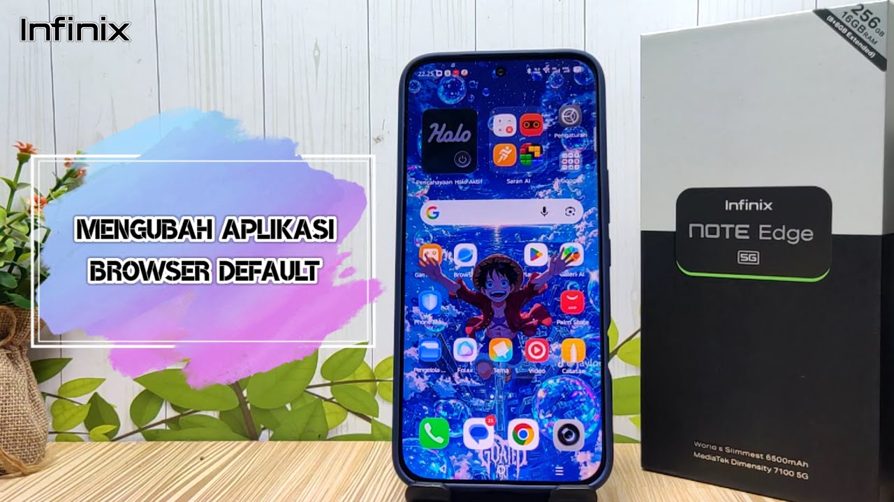 Cara Mengubah Aplikasi Browser Default Di Hp Infinix Note Edge 5G