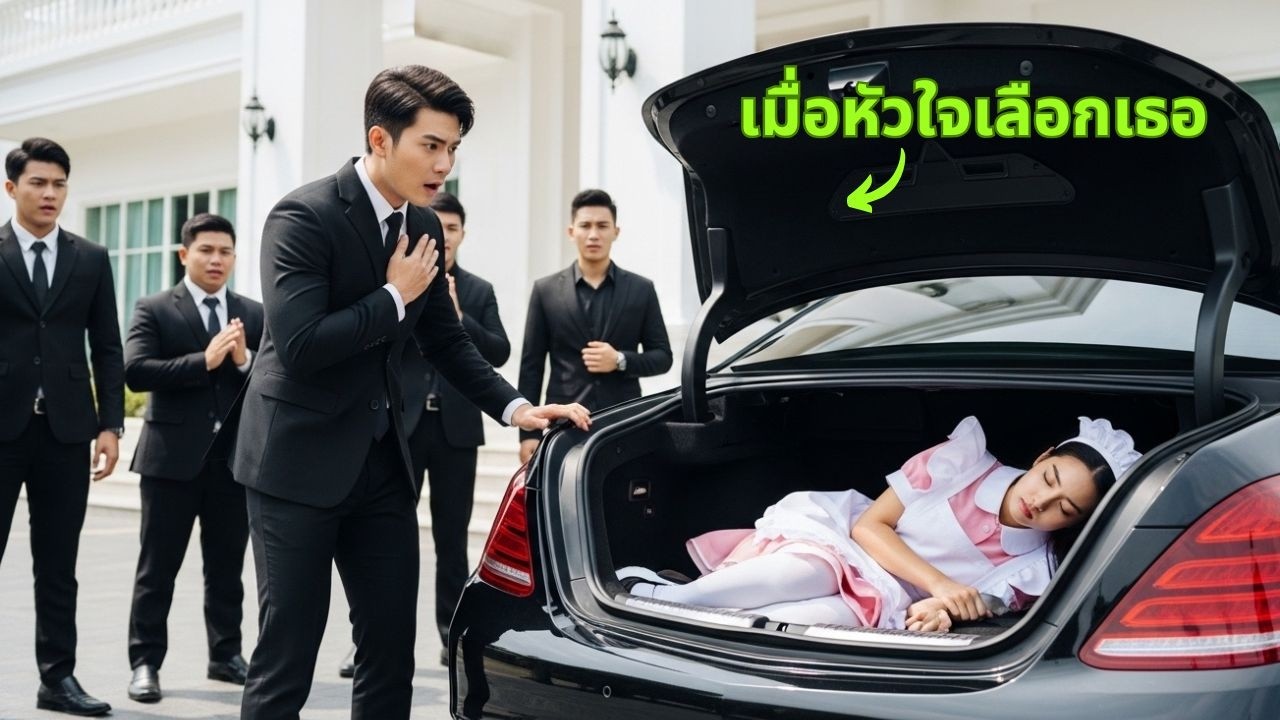 สาวใช้เผลอหลับในท้ายรถ CEO หนุ่ม…แต่เมื่อเขาเห็นหน้าเธอ ชีวิตทั้งสองก็เปลี่ยนไปตลอดกาล #นิยายรัก