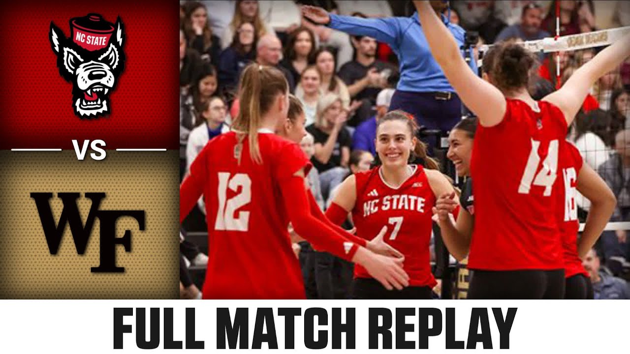 NC State vs. Wake Forest Full Match Replay | 2024 ACC Volleyball