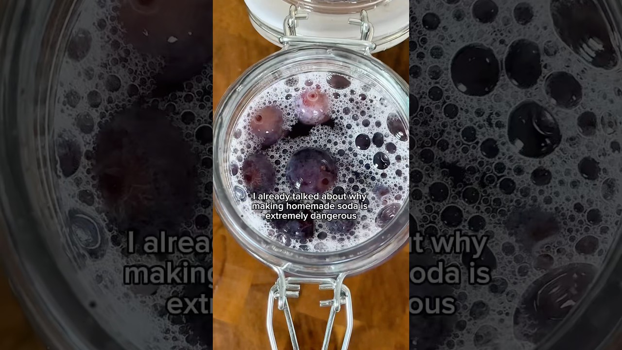 WATCH BEFORE MAKING FERMENTED SODA