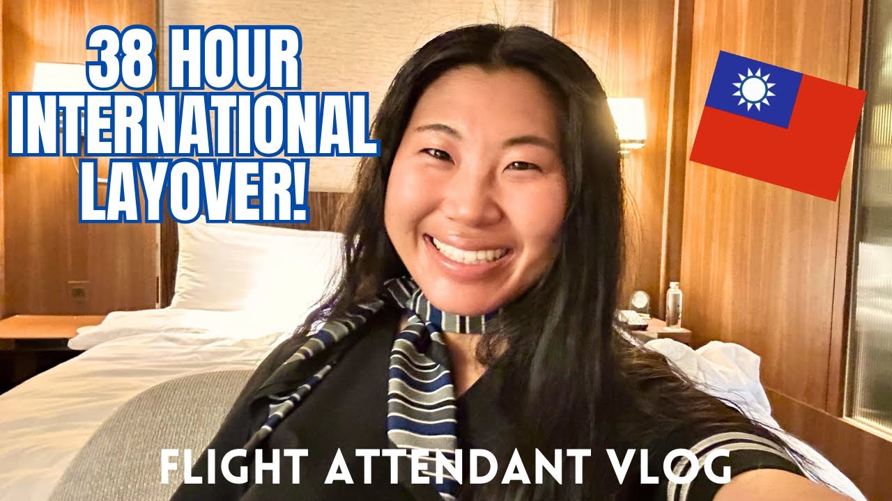 INTERNATIONAL FLIGHT ATTENDANT VLOG: a rainy & relaxing 38 hour layover in TAIPEI