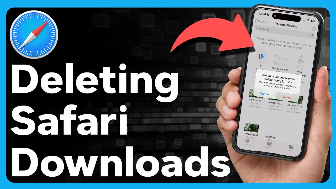 How To Delete Safari Downloads On iPhone
