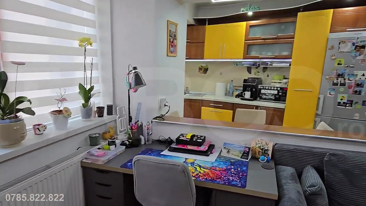 Apartament 2 camere etaj intermediar 1 mobilat lift Turnisor Sibiu