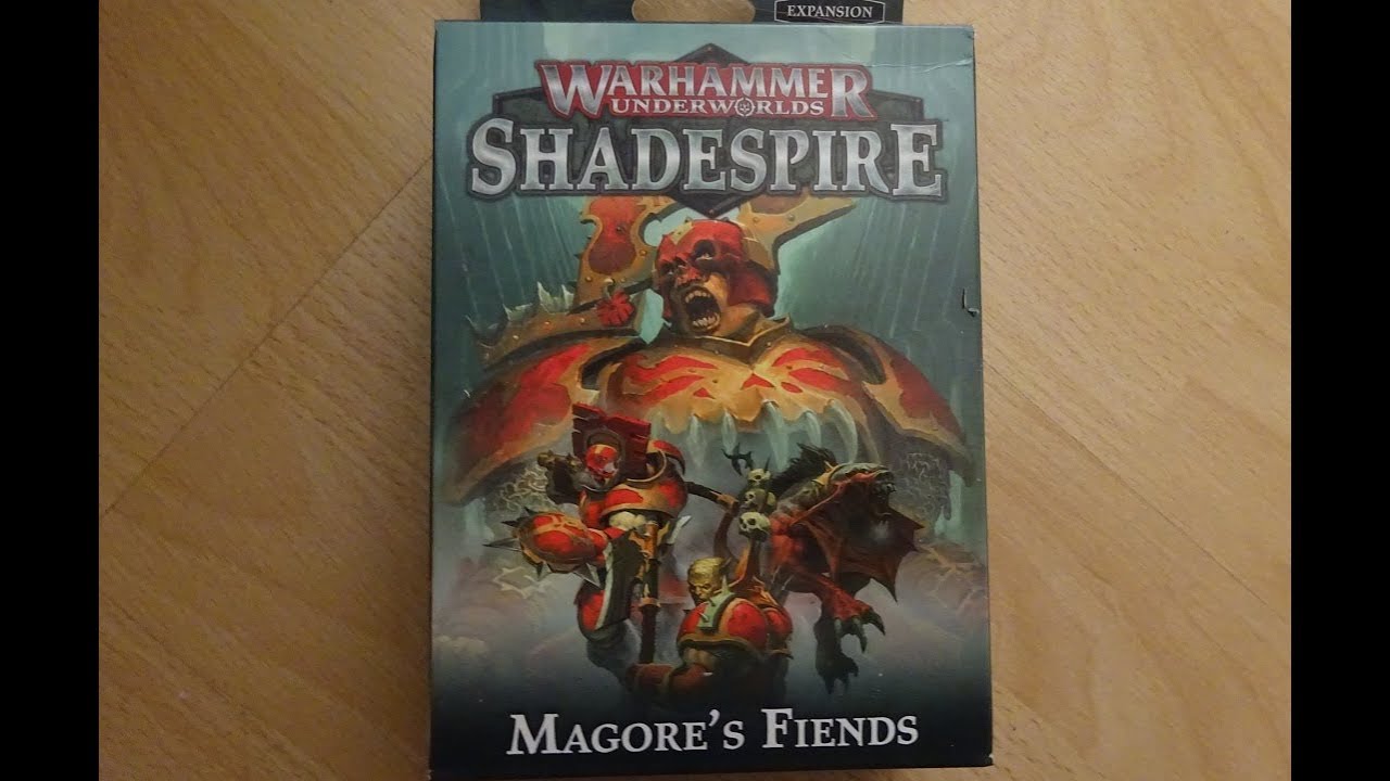 Warhammer Shadespire: Magore's Fiends Unboxing