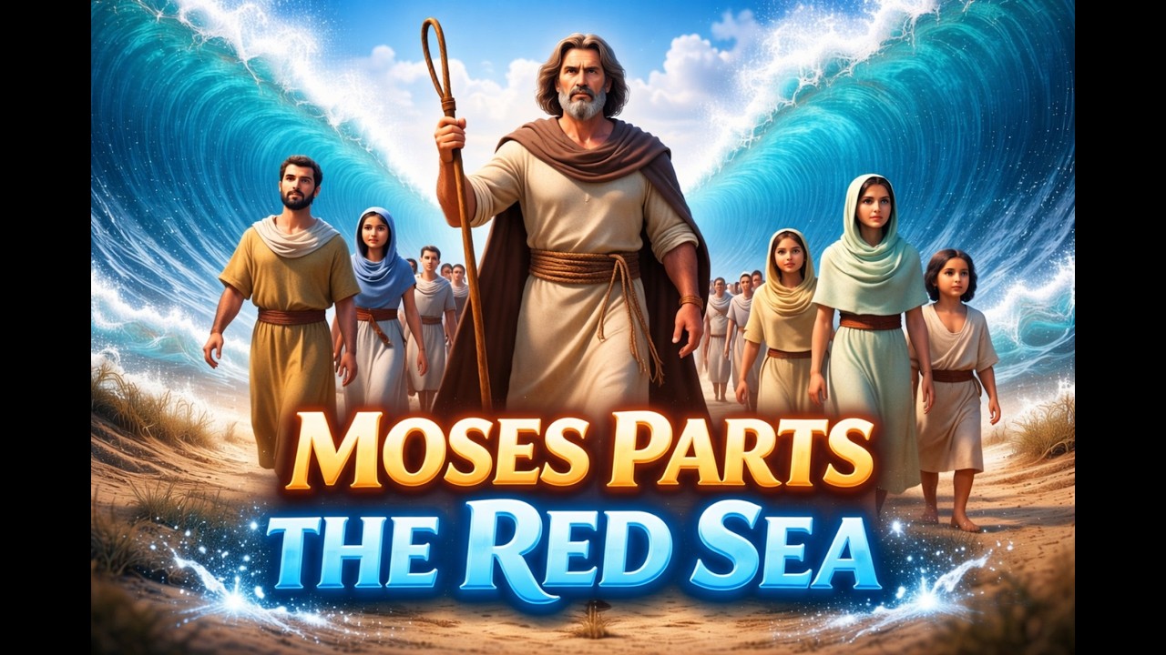 The Story of Moses at the red sea | Animated Bible Story