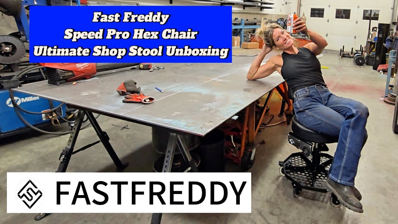 Распаковка стула-шестигранника Fast Freddy Speed ​​Pro Hex