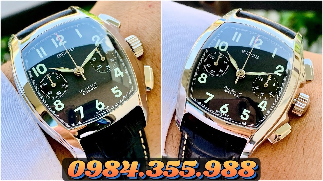 [Chức Năng Độc Đáo - 0984.355.988] Đồng Hồ Epos Gents Sportive Bellagio Flyback Chronograph 3292BL