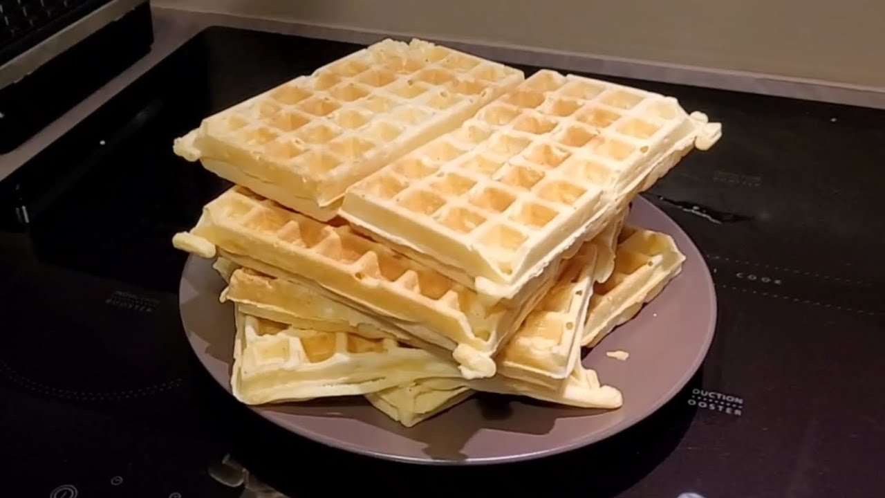 Chrupiące domowe gofry, gofry jak z budki