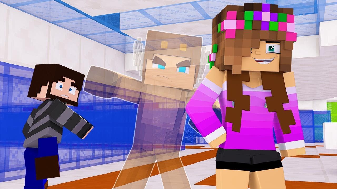 INVISIBLE MINECRAFT MURDERER | Minecraft Trolling