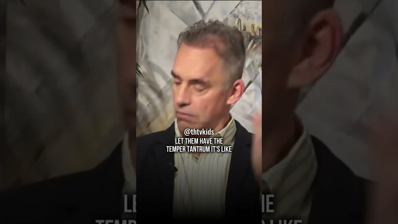 Secrets To Manage Kids' Temper Tantrums | Jordan Peterson