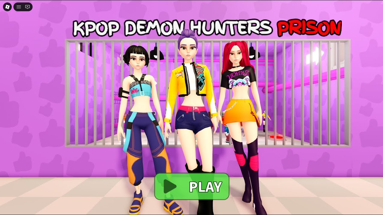 CAN I ESCAPE THE K-POP DEMON PRISON? (ROBLOX)