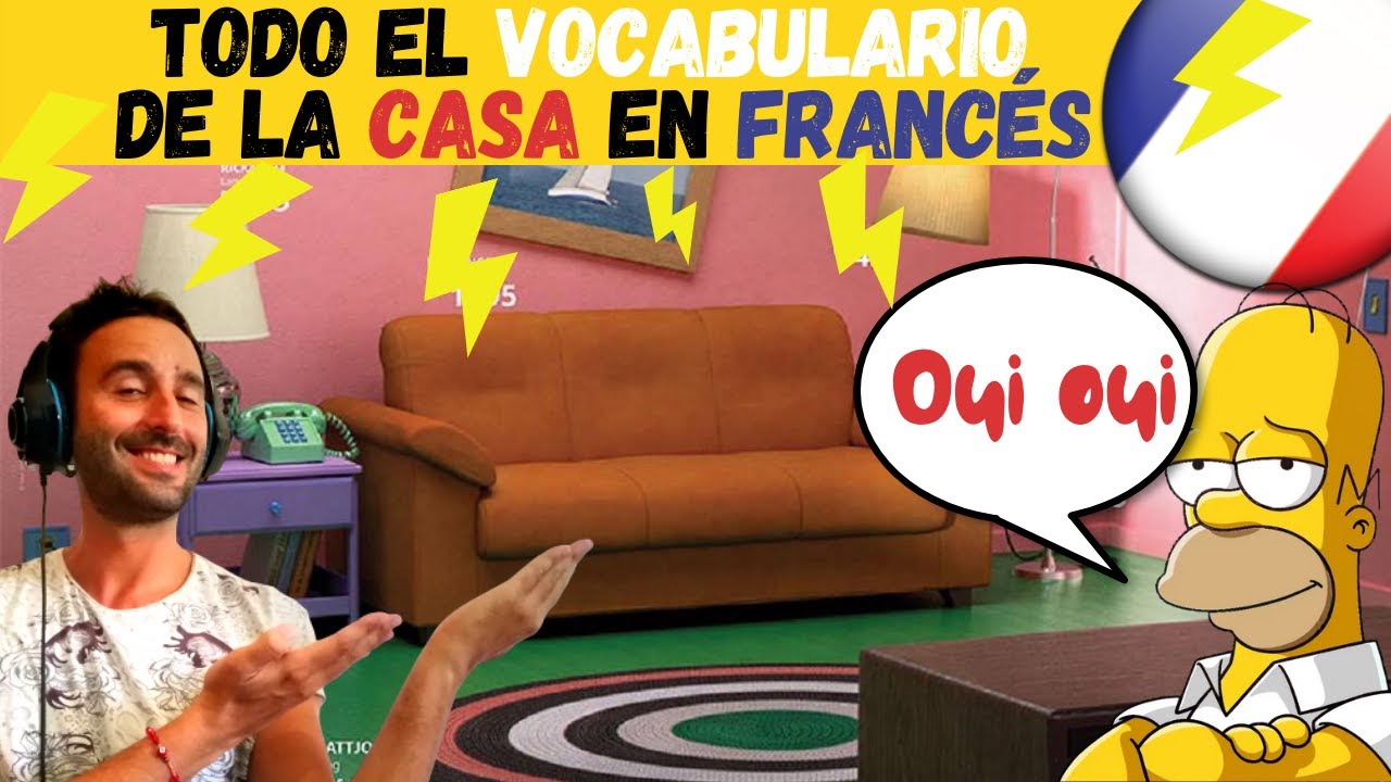 Vocabulario de la casa en francés: partes de la casa, los muebles y objetos, tipos de alojamiento.