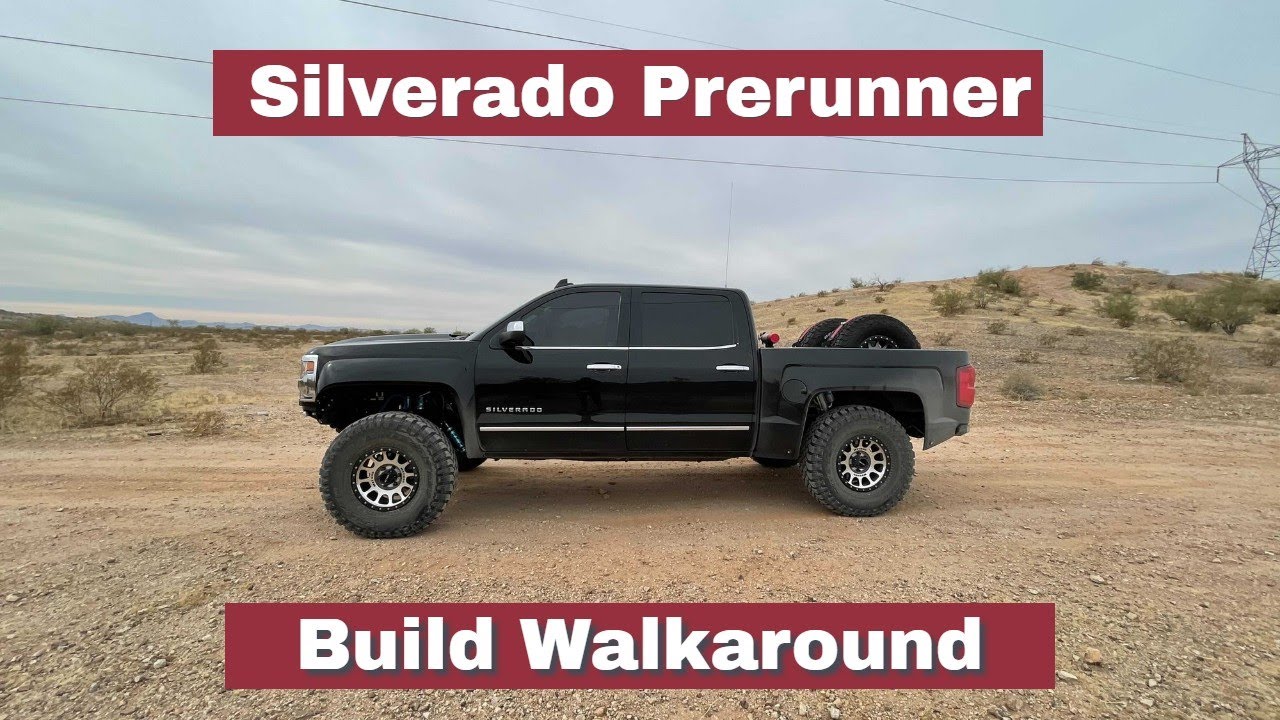 Silverado Prerunner on 37s (Raptor + TRX Bully)