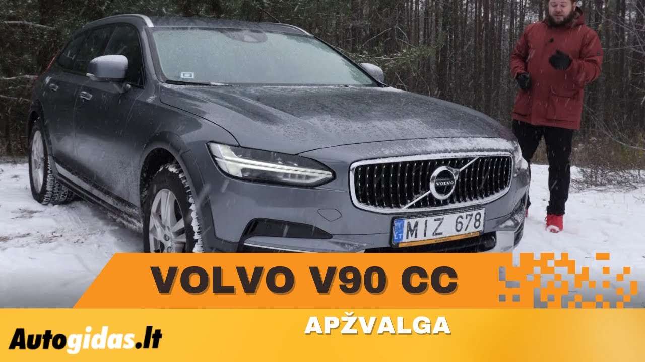 Autogidas.lt Naudotų automobilių rubrika Autopilotas 20221210  Volvo V90 CC apžvalga