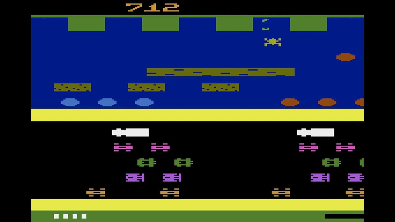 Atari 2600 Longplay [082] Frogger (Parker Bros.) (US)