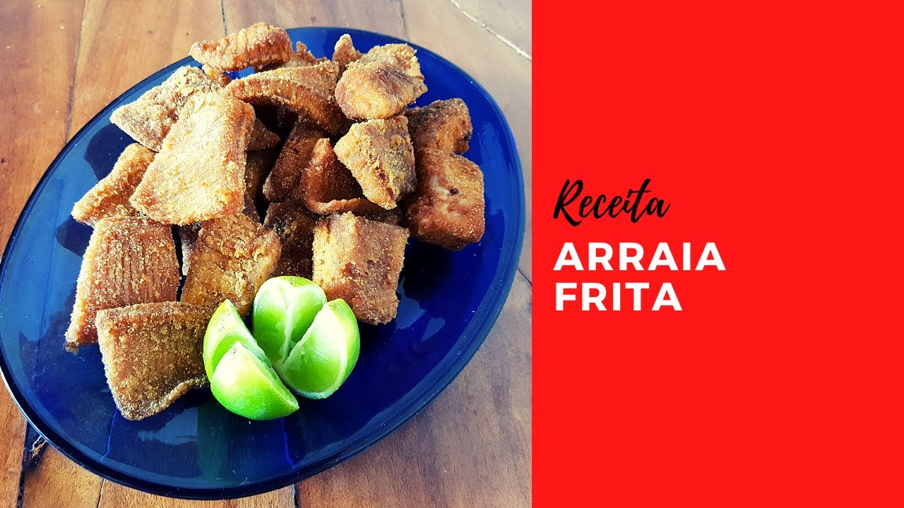 Receita de Arraia Frita - Cozinha Forte