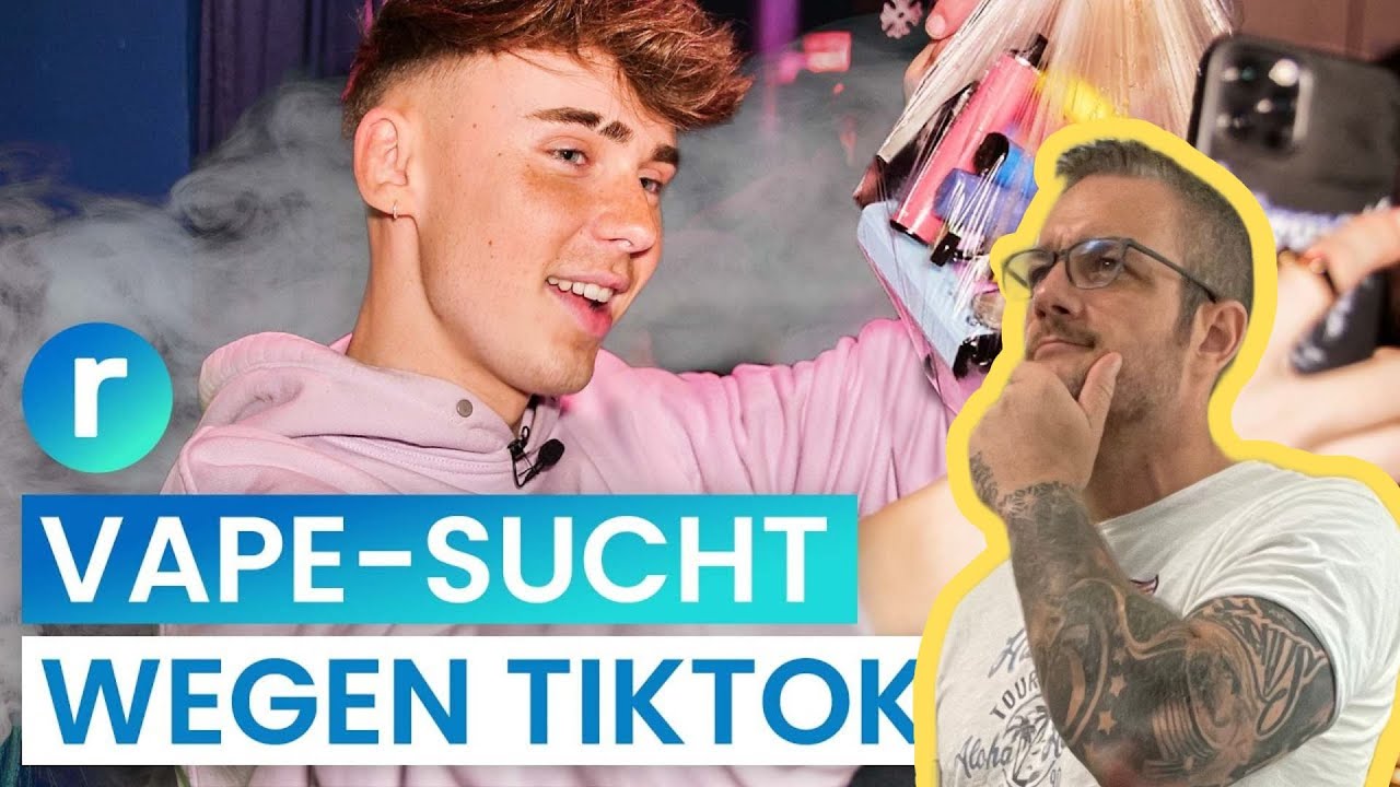 Vape-Sucht durch Tiktok? Finn kann nicht aufh&ouml;ren 🚭 | #steamshots #reaction