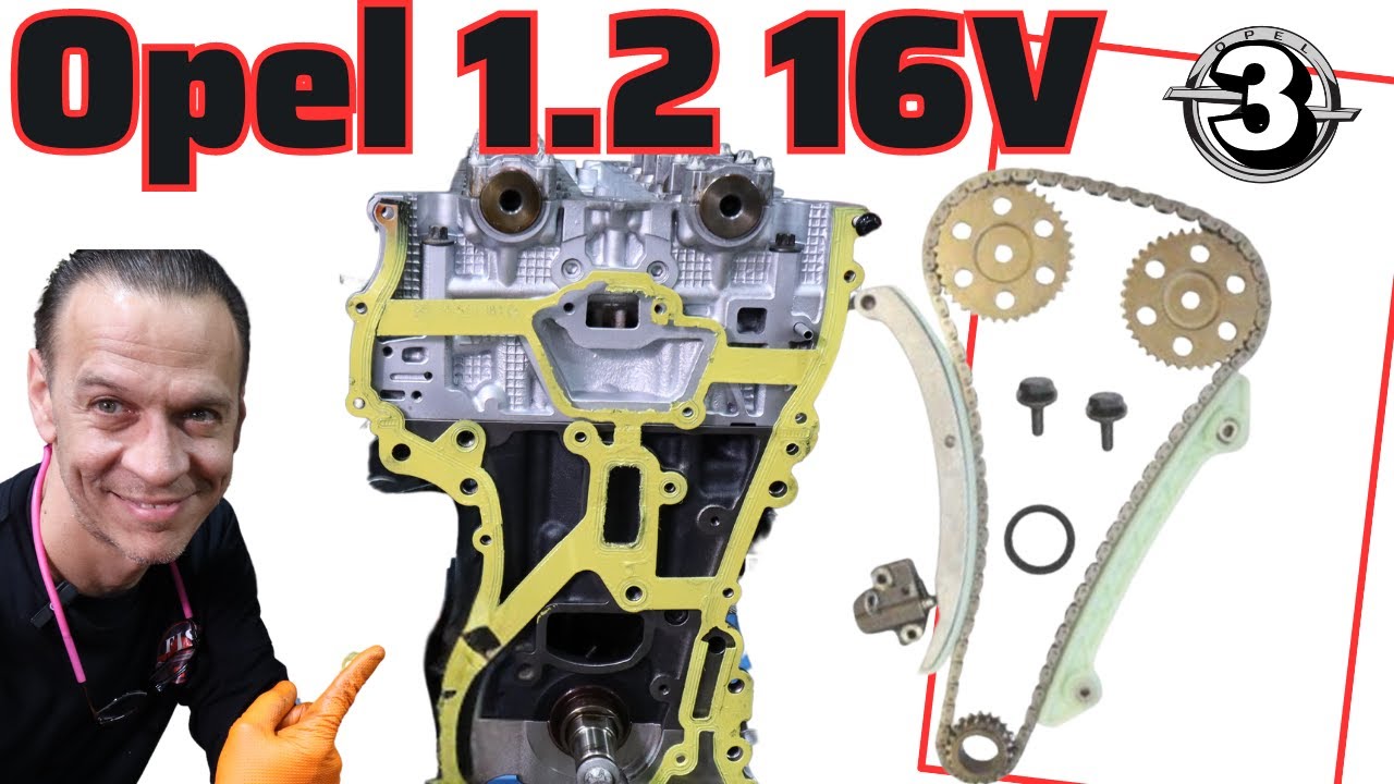 ЦЕПЬ И ГОЛОВКА ЦИЛИНДРОВ ДВИГАТЕЛЯ OPEL corsa 1.2, 1.4, ECOTEC 16V. Полное учебное пособие, Мерива,