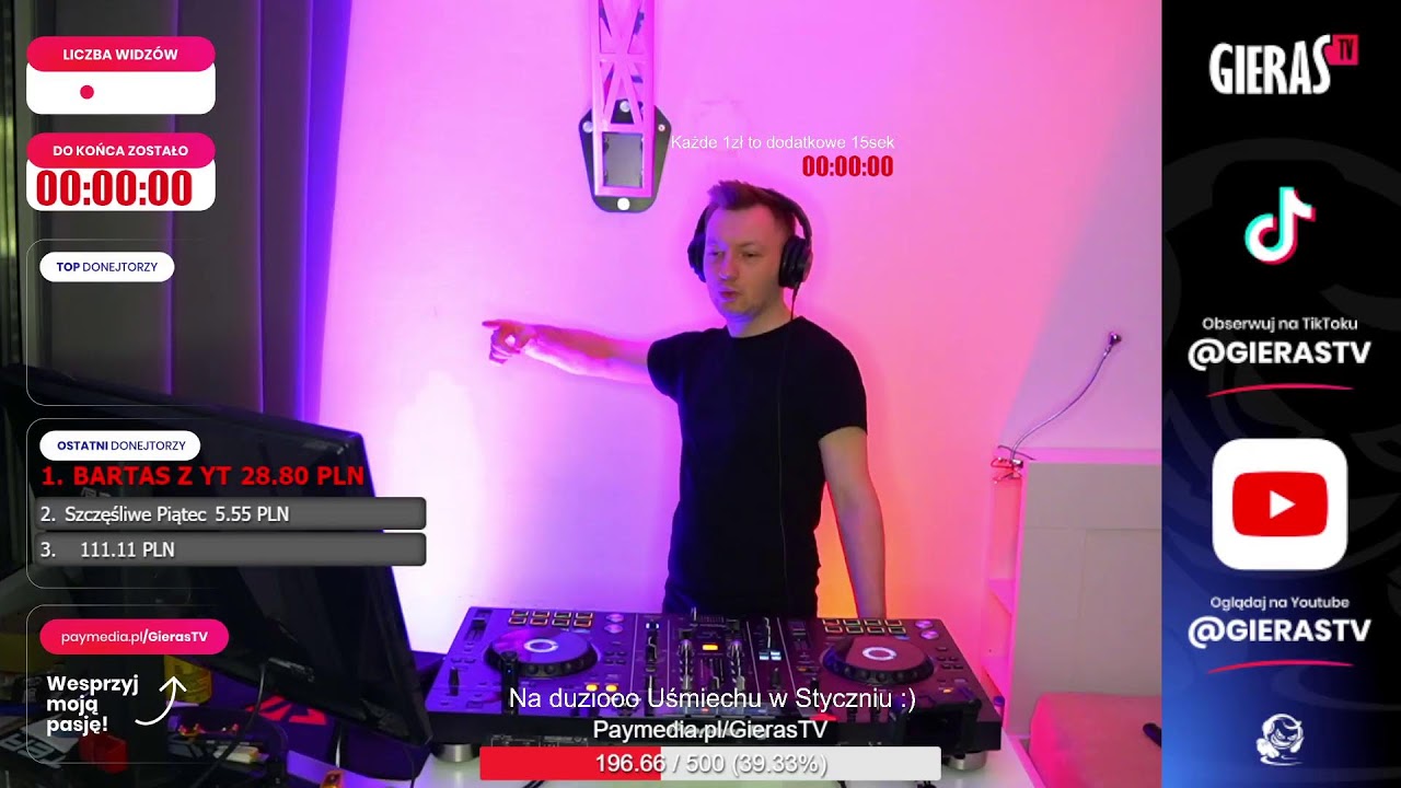 Muzyczne Przygotowania do Weekendu na GierasTV
