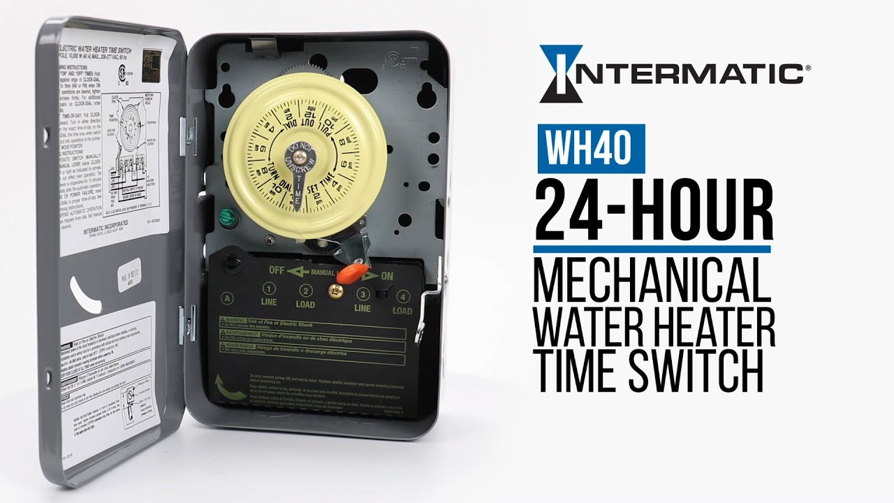 Boost Energy Efficiency with the WH40 Water Heater Timer