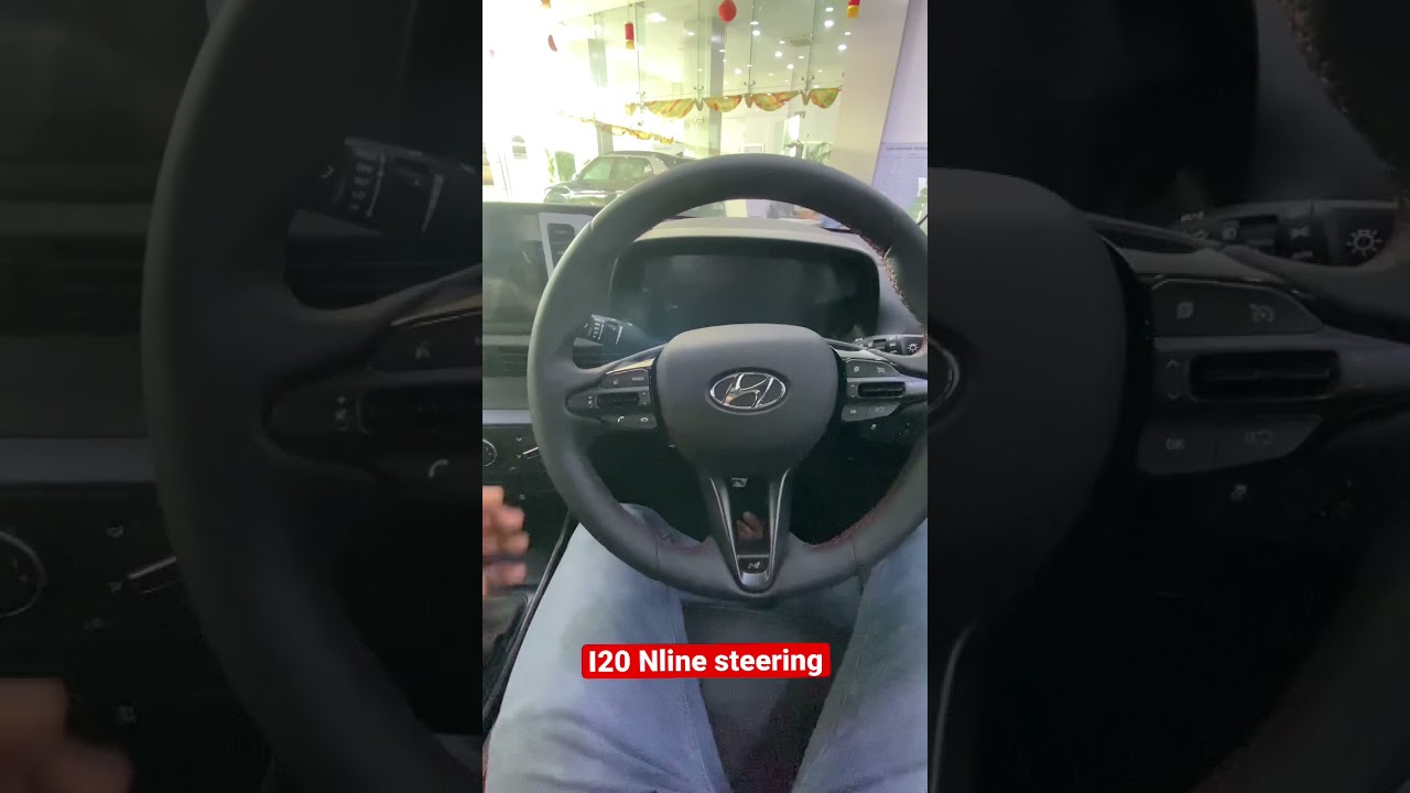 I20 Nline steering wheel #shorts #i20nline #sarthakpandat