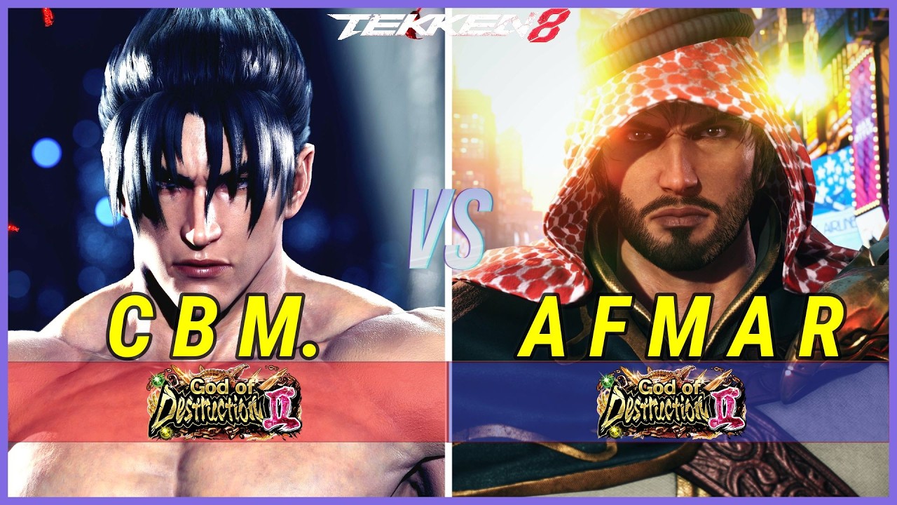 Tekken 8 (Season 3) | CBM (Jin) vs AFMAR (Shaheen) High Level Gameplay