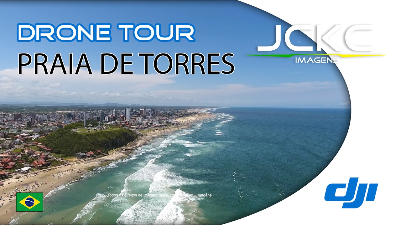 Praia de Torres RS - Drone Tour EP 04 - Contemplando... Versão longa 12 minutos