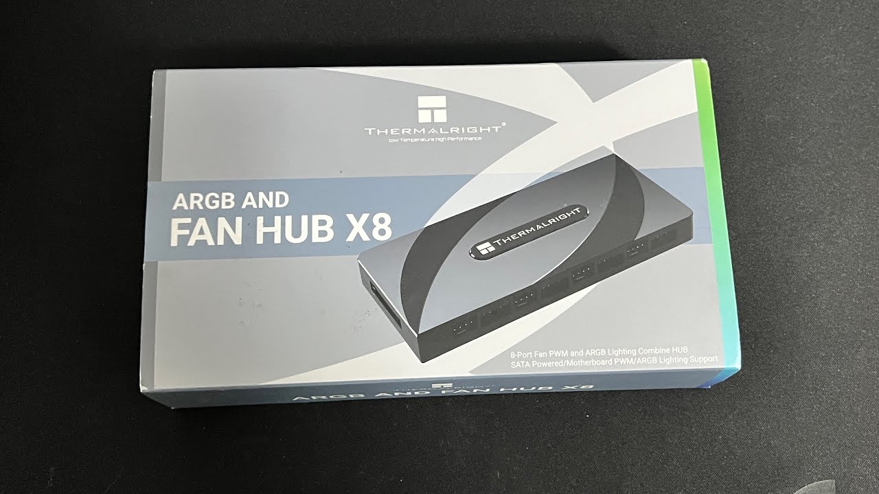 Unboxing a Thermalright ARBG Fan Hub 8x