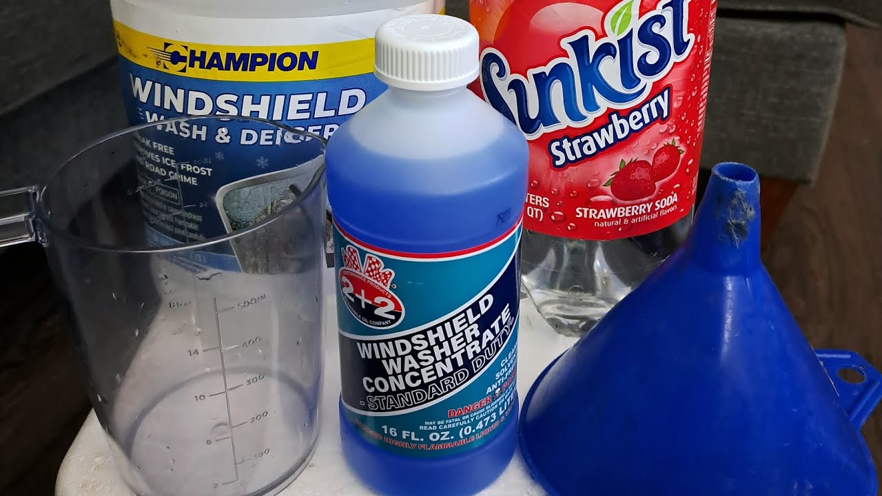 $0.33 Cent A Gallon | Windshield Washer Fluid | DIY At Home #automobile #car #cleaning #diy 