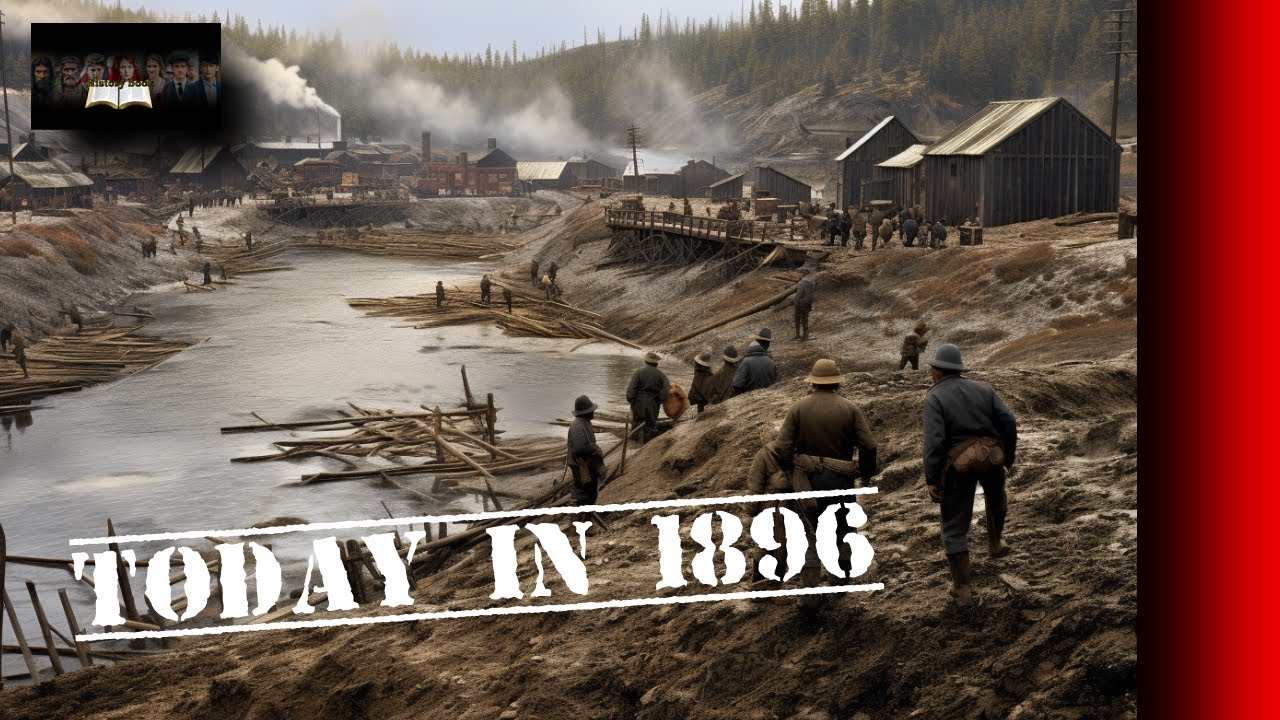 Unearthing Fortune: The Klondike Gold Rush | What happened today in history | History Book