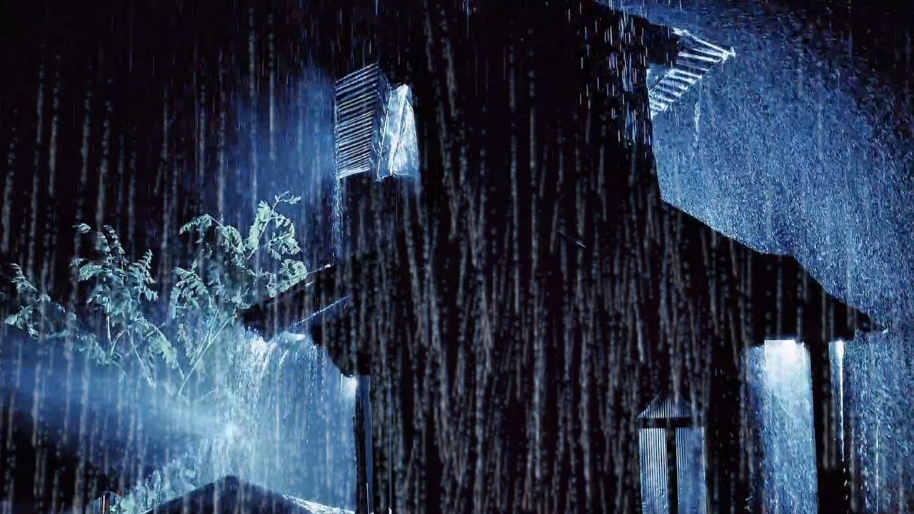 Thunderstorm Sounds with Heavy Rain 😴 Instantly Fall Asleep in Minutes
