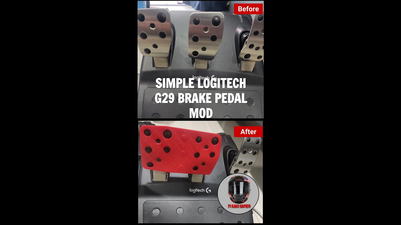 Simple Logitech G29 Pedal Mod