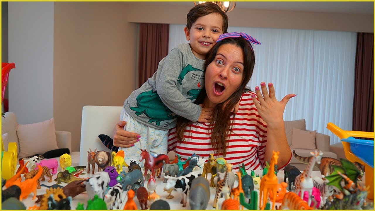 PRENS YANKI İLE HAYVANLARI ÖĞRENİYORUZ l Learn Animals With Prince Yankı For Kids