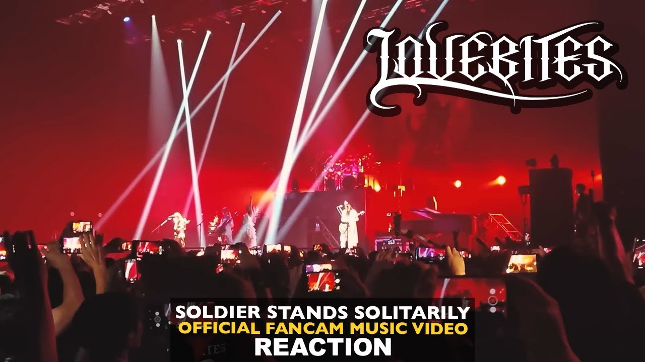 Musicians REACT to LOVEBITES: Soldier Stands Solitarily: Official FanCam Music Video