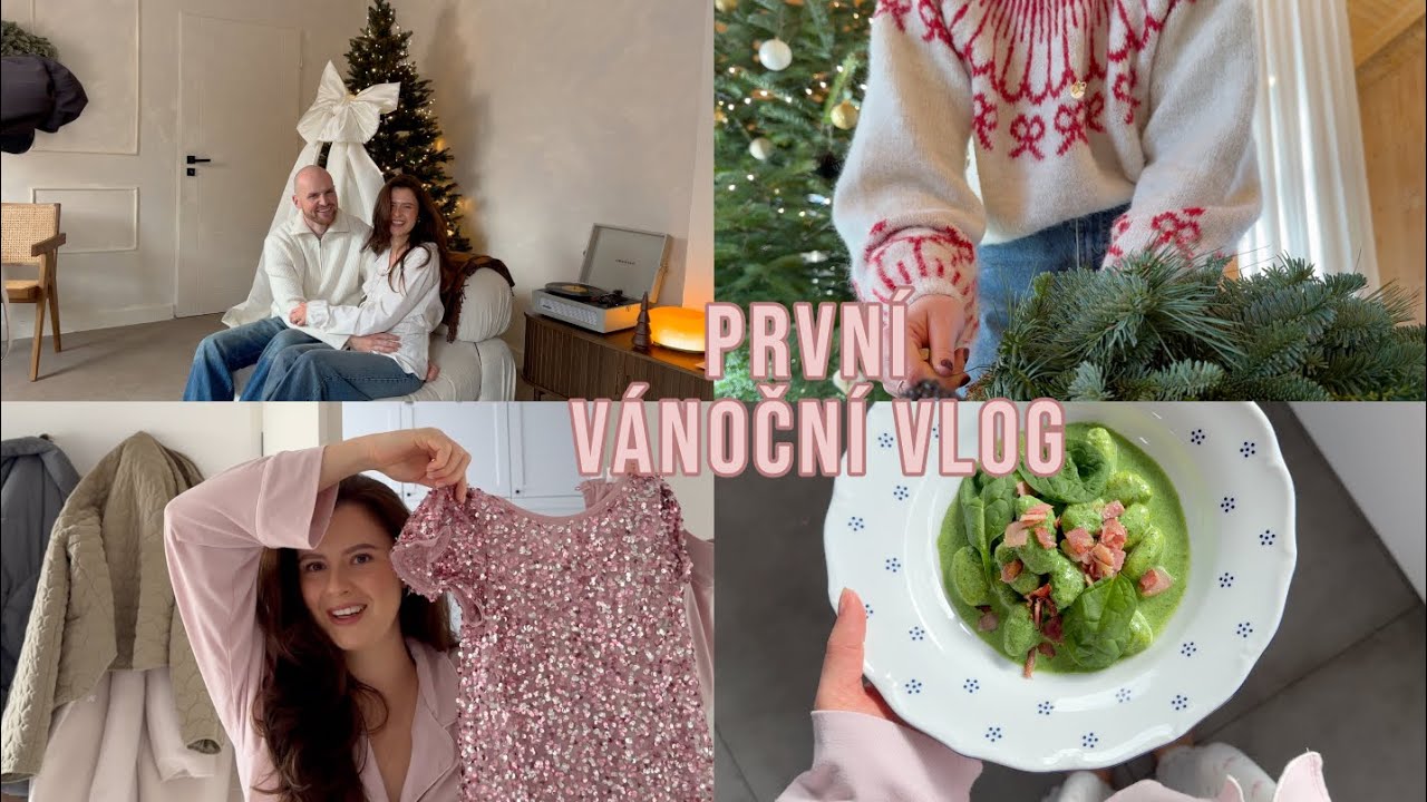 VLOG | Vánoční focení, nákupy v Ikea & vyrábění věnců