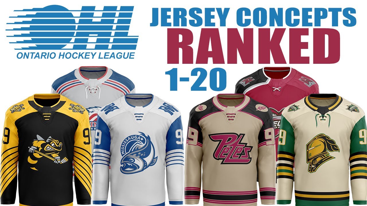 OHL Jersey Concepts Ranked 1-20!