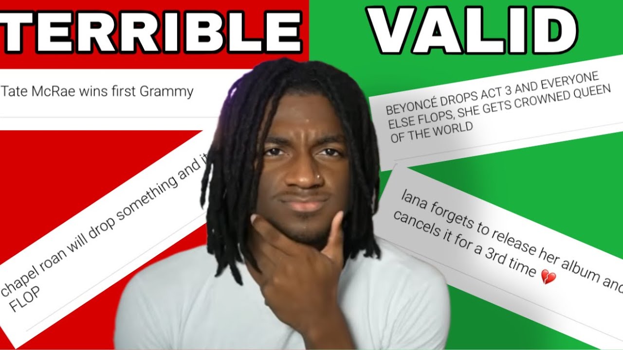 i let my audience PREDICT 2026 music...