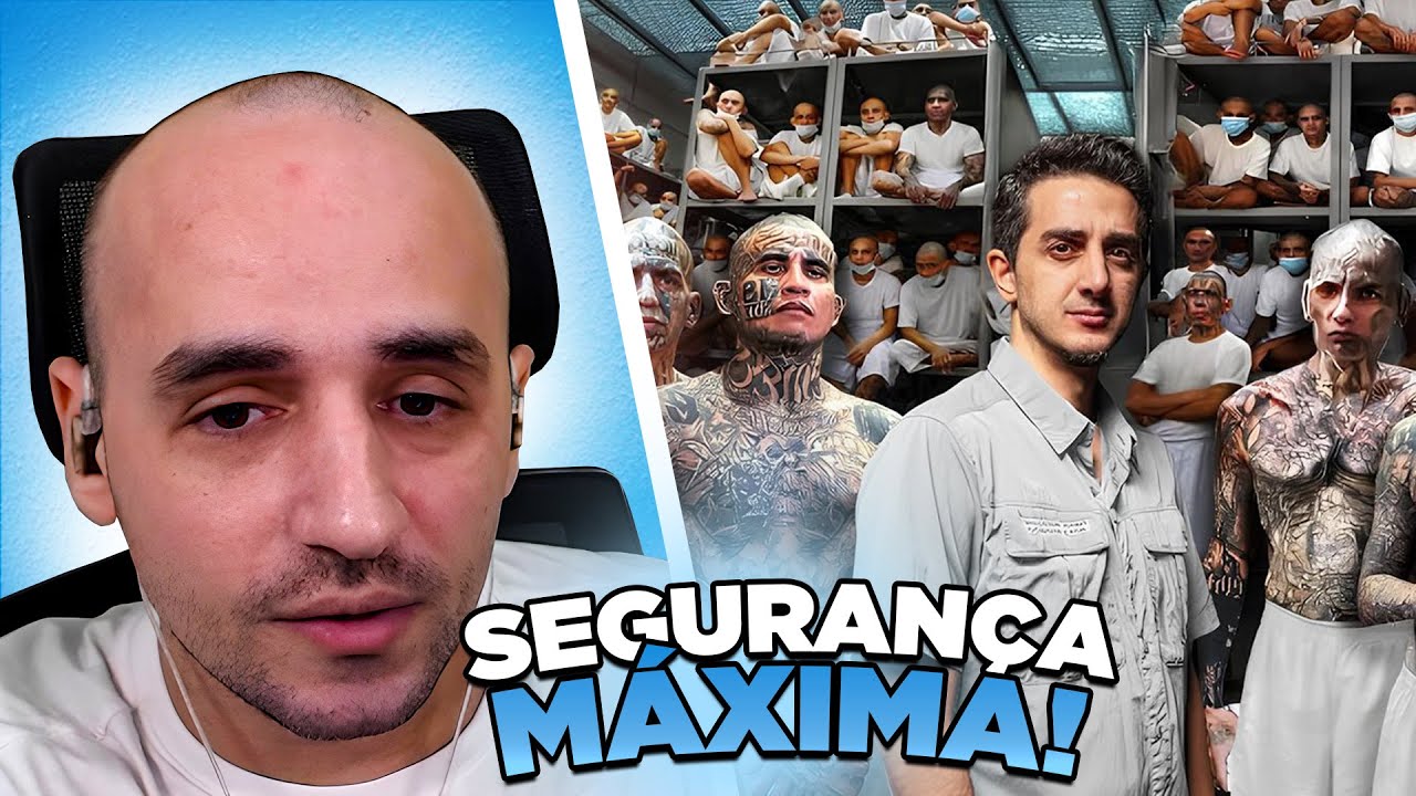 A PRISÃO MAIS SEGURA DO MUNDO: CECOT  - React Ruhi Çenet