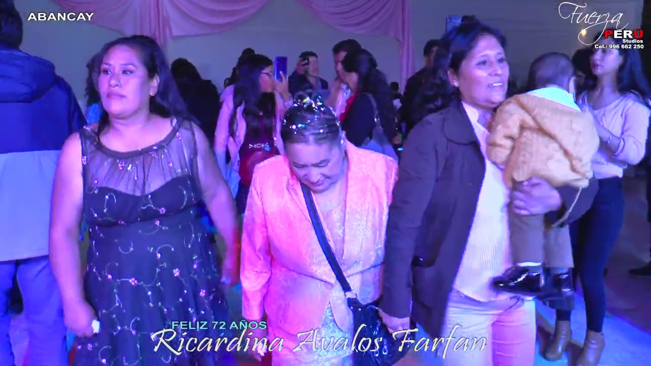 Gualberto Apaza en el Cumpleaños 72 Años - Ricardina Avalos Farfan En Abancay