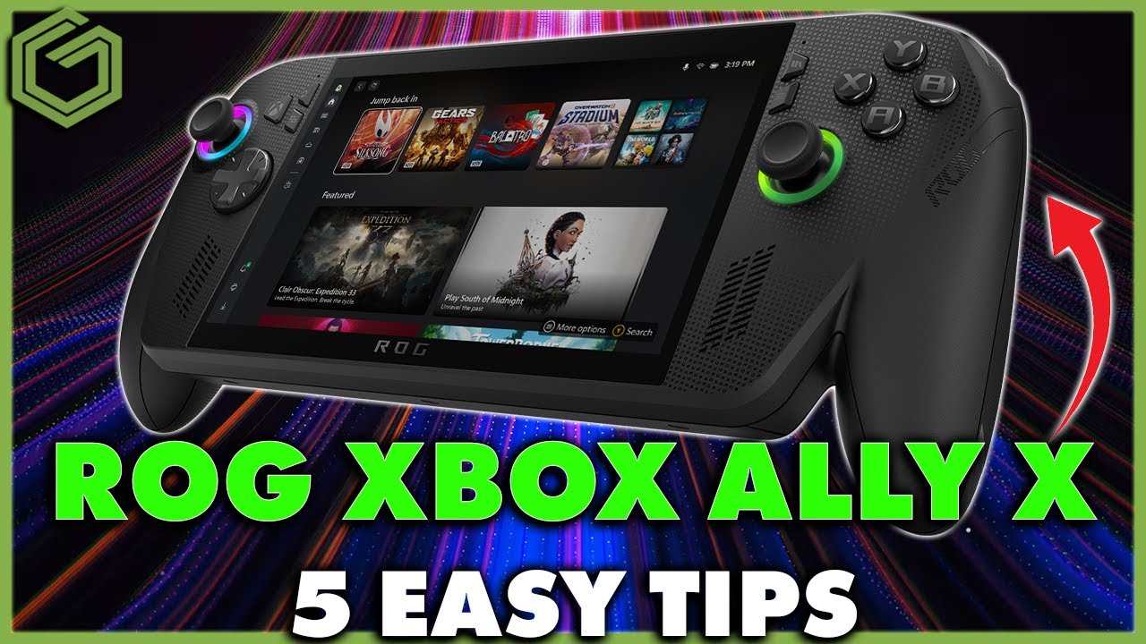 5 простых советов для вашего НОВОГО Xbox Ally X!!