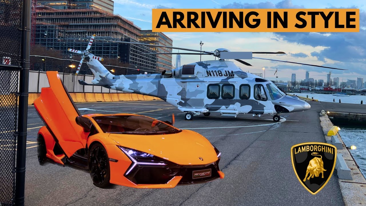 NEW Lamborghini REVUELTO Launch IN STYLE | NYC