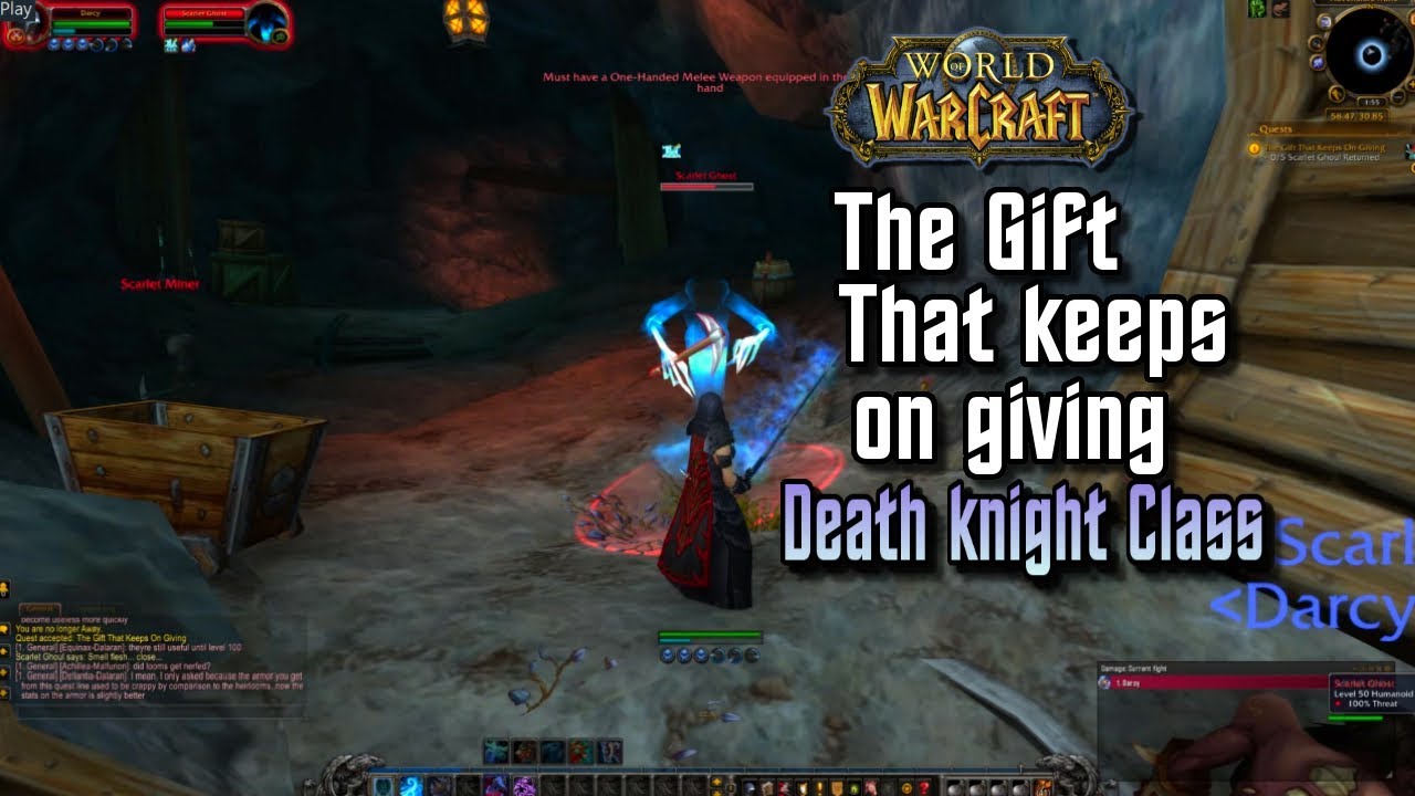 World of Warcraft Death Knight Quest Guide: The Gift That Keeps On Giving