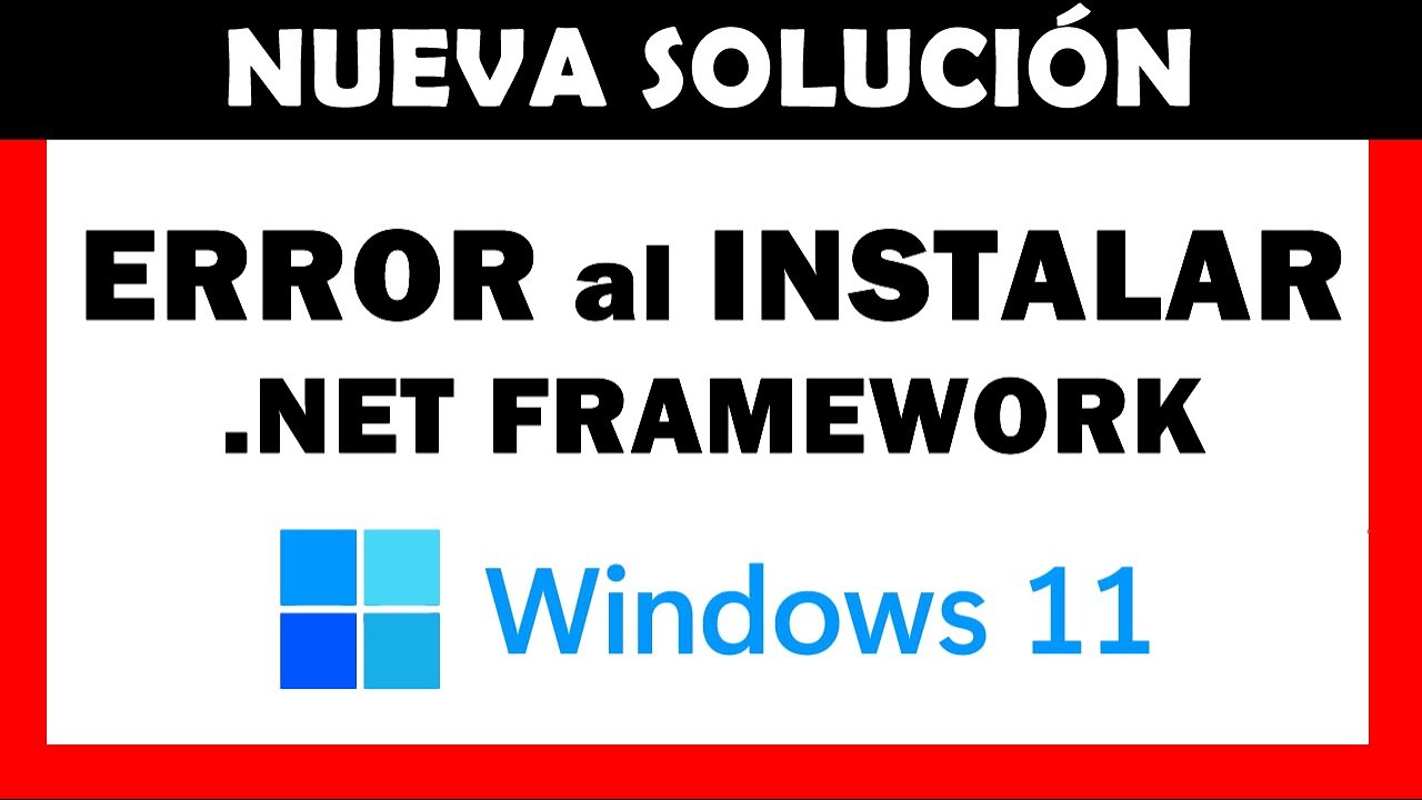 💥 Cómo INSTALAR NET FRAMEWORK 3.5 en WINDOWS 11 si da ERROR | Cómo instalar SIN INTERNET OFFLINE